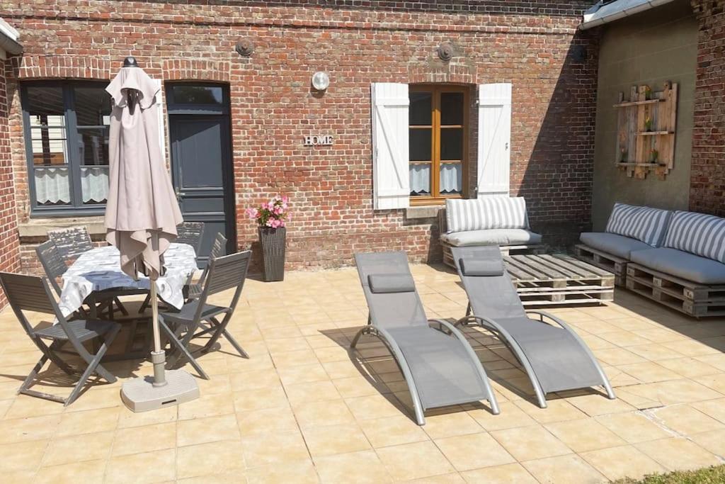 La Muche Valericaine, Coeur De Ville, Jardin Saint-Valéry-sur-Somme Eksteriør bilde